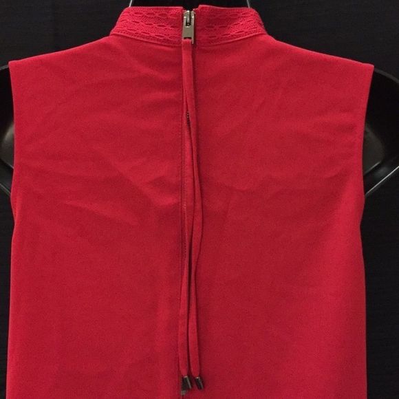 🎉3xHP🎉Rachel Roy Red Sleeveless Dress, XS - Picture 8 of 9